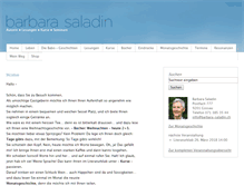 Tablet Screenshot of barbara-saladin.ch